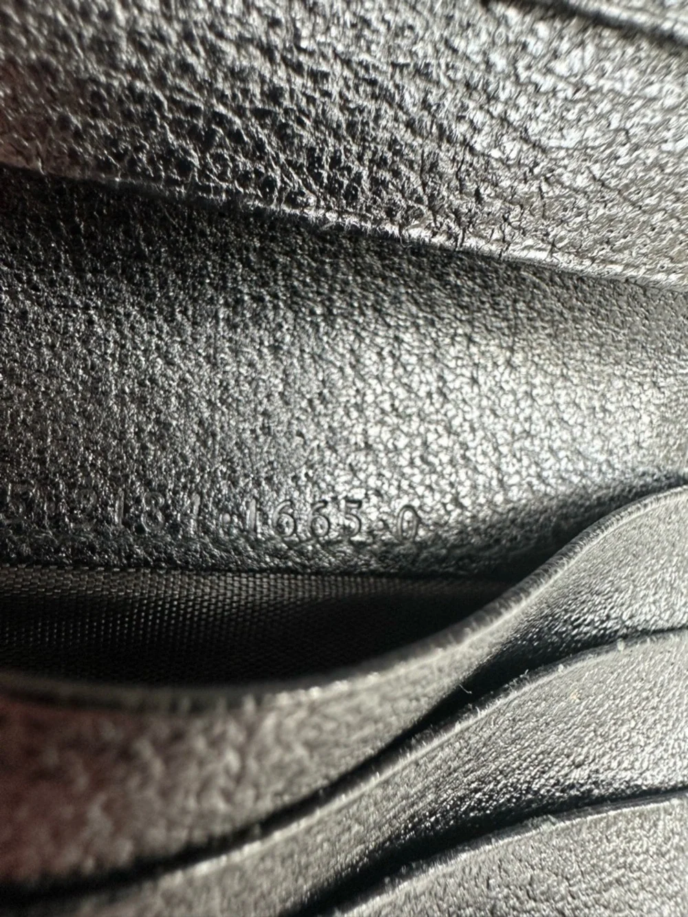 Gucci Black Leather Wallet Gold Clasp Vintage Made in Italy ✨ - Picture 13 of 14